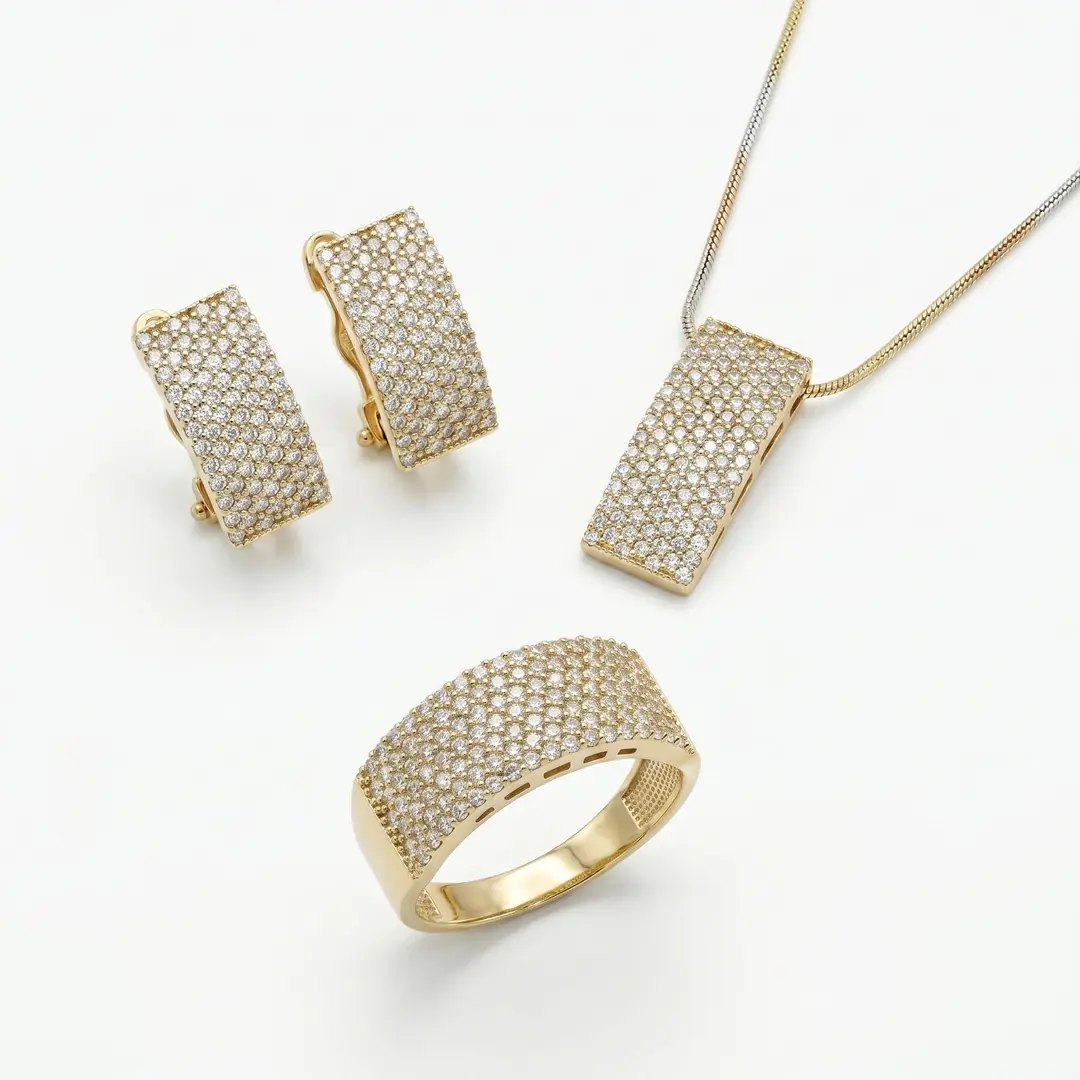 Ürün görseli: 14 Ayar Mini Set · Pavé