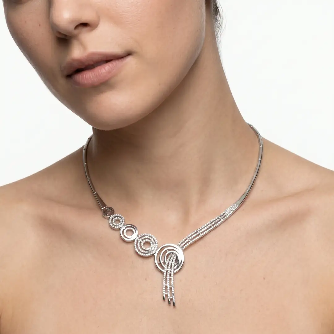 14 Ayar Düğün Seti · Spiral Set — kullanım görseli